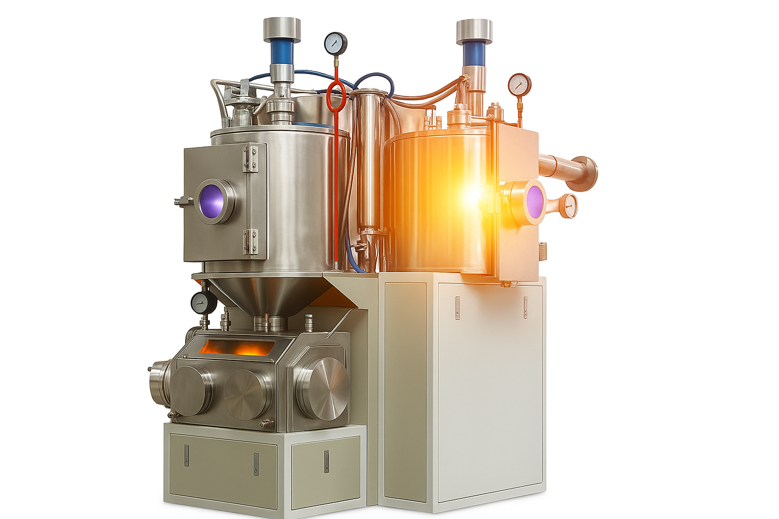 小型纳米粉体制备小型试验机 - 北宇真空 - Bei Yu Vacuum